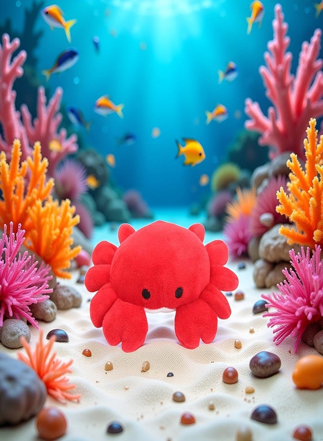 BWESOO Red Crab Pet Toy, Dog Toys/Puppy Toys/Dog Toys for Large Dogs Chew/Squeaky/Durable/Stuffed Toys for Small, Medium, Large Dogs - Image 2